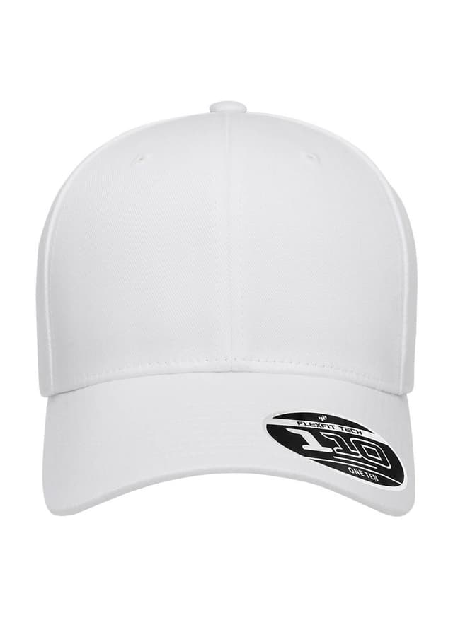 Flexfit Cotton Blend Adjustable Cap - White MISC