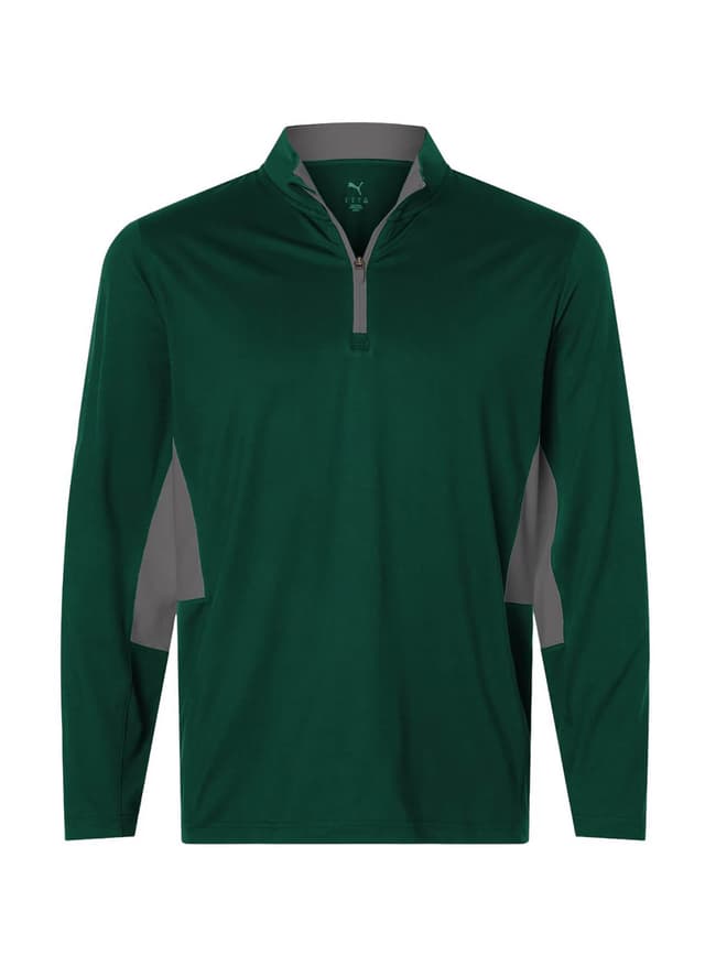 Puma Men's Pure 2.0 Quarter-Zip - Green 3XL