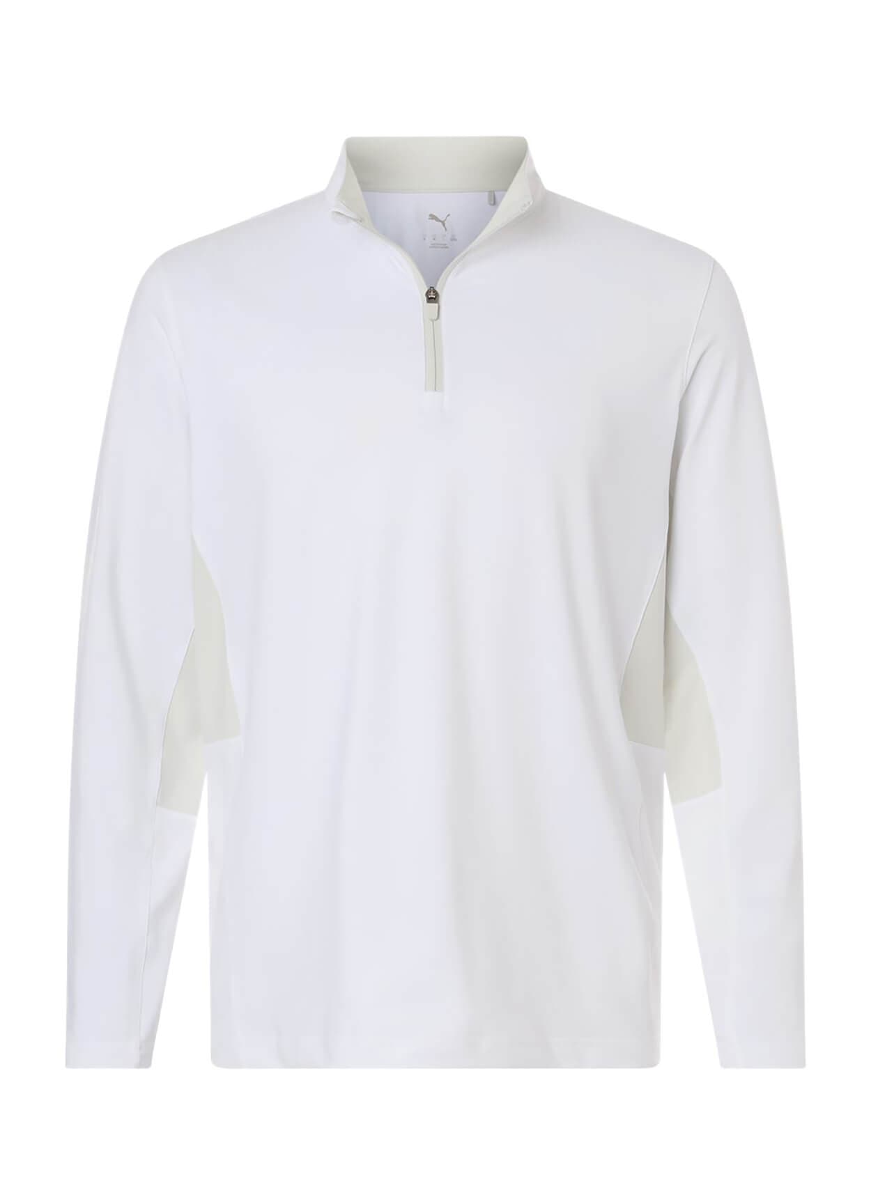 Puma Men's Pure 2.0 Quarter-Zip - White 3XL