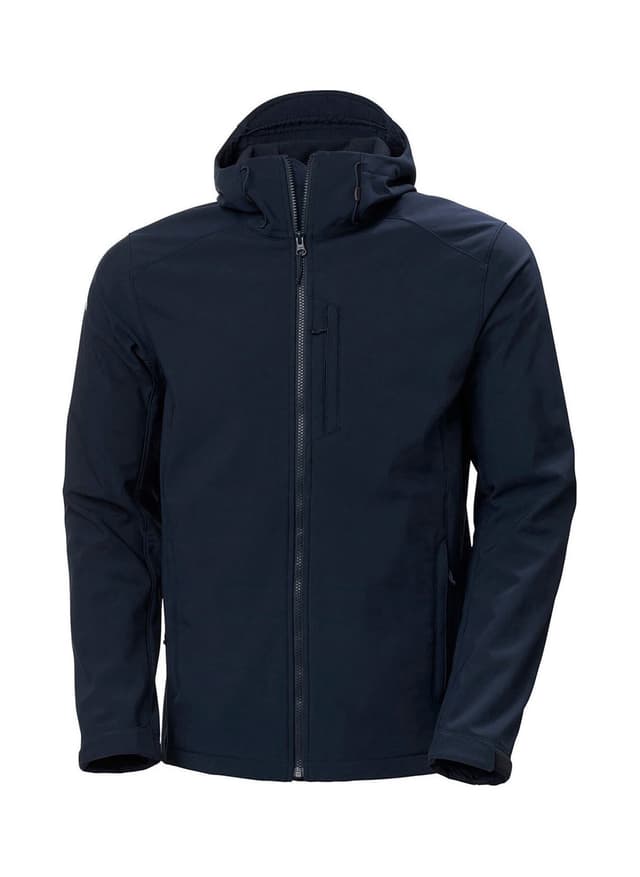 Helly Hansen Men's Paramount Hooded Softshell Jacket - Navy LG