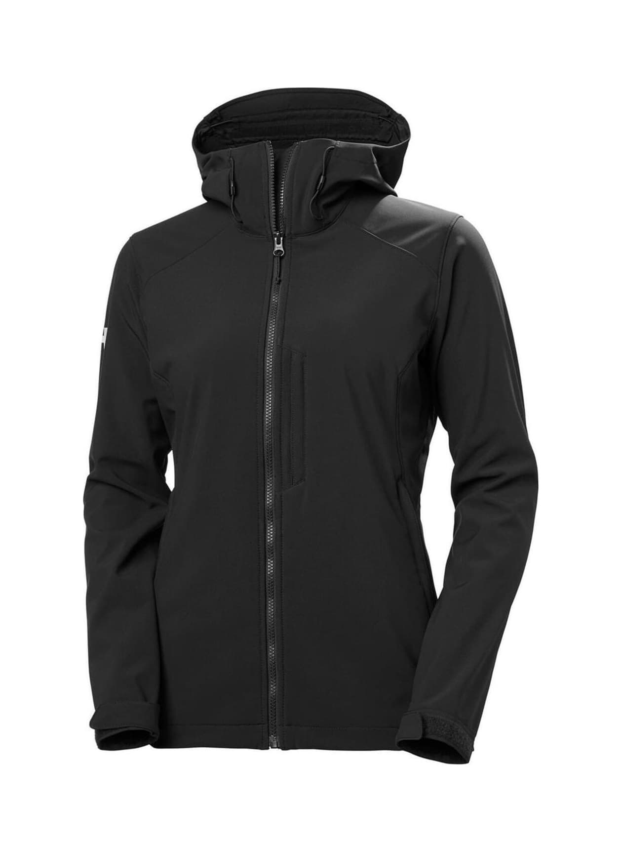 Helly Hansen Women's Paramount Hooded Softshell Jacket - Black LG