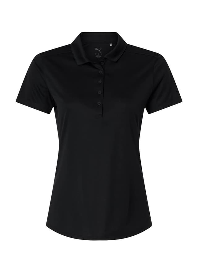 PUMA Womens Pure 2.0 Polo - Black LG
