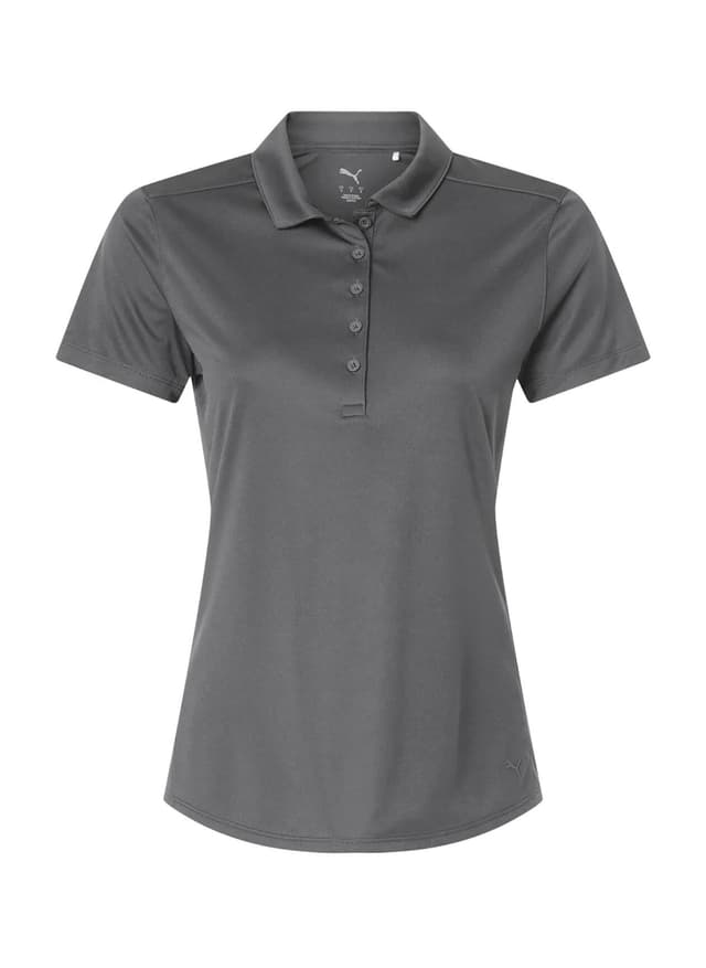 PUMA Womens Pure 2.0 Polo - Dark Grey LG