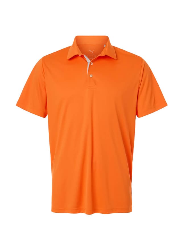 Puma Men's Pure 2.0 Polo - Orange 3XL
