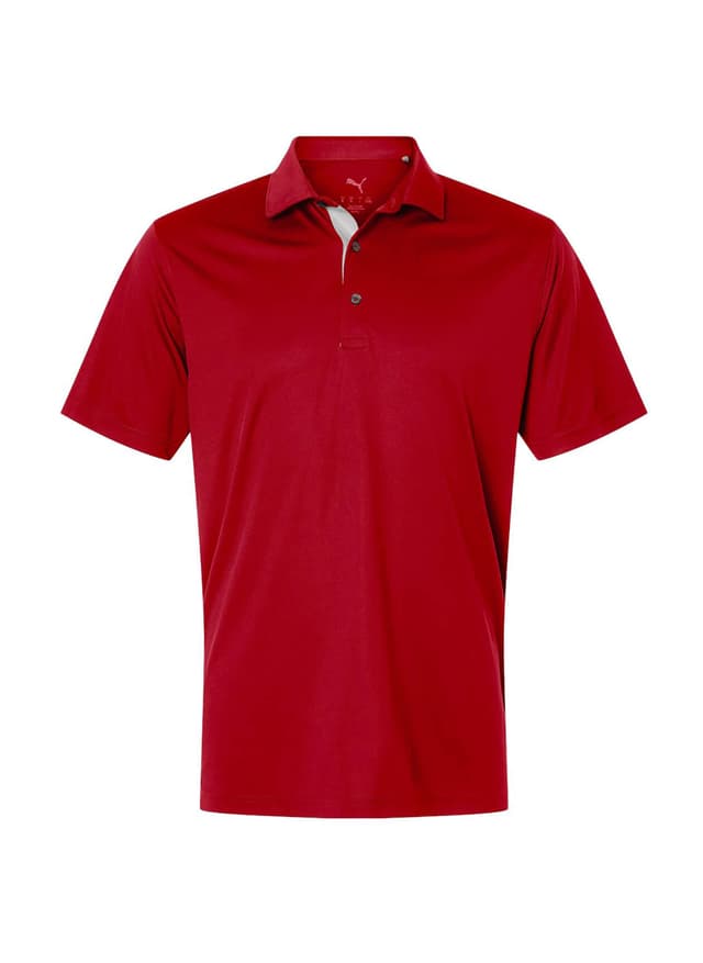 Puma Men's Pure 2.0 Polo - Strong Red (STRD) 3XL