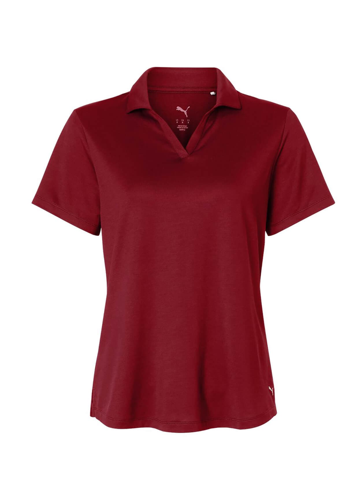 Puma Women's Icon Polo 2.0 - Dark Crimson (DCM) LG