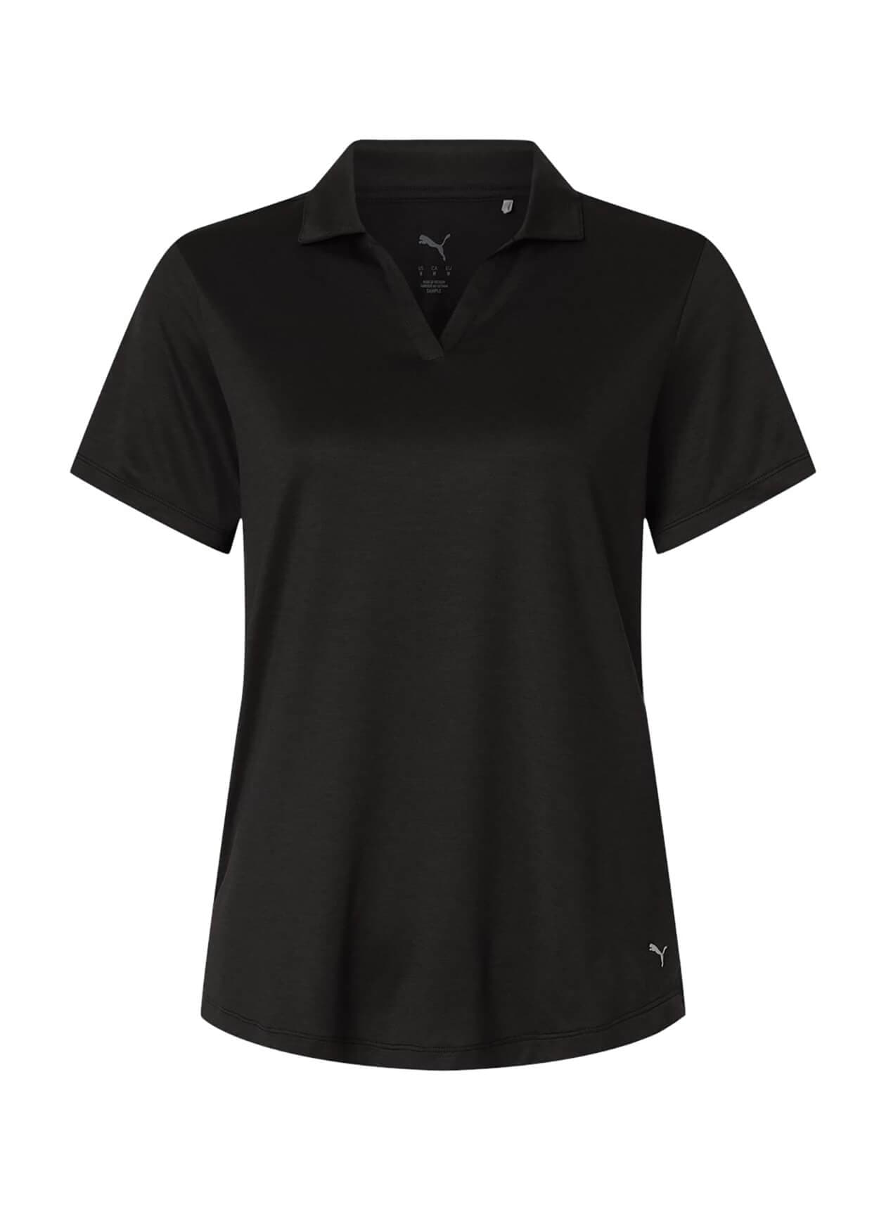 Puma Women's Icon Heather Polo - Black LG