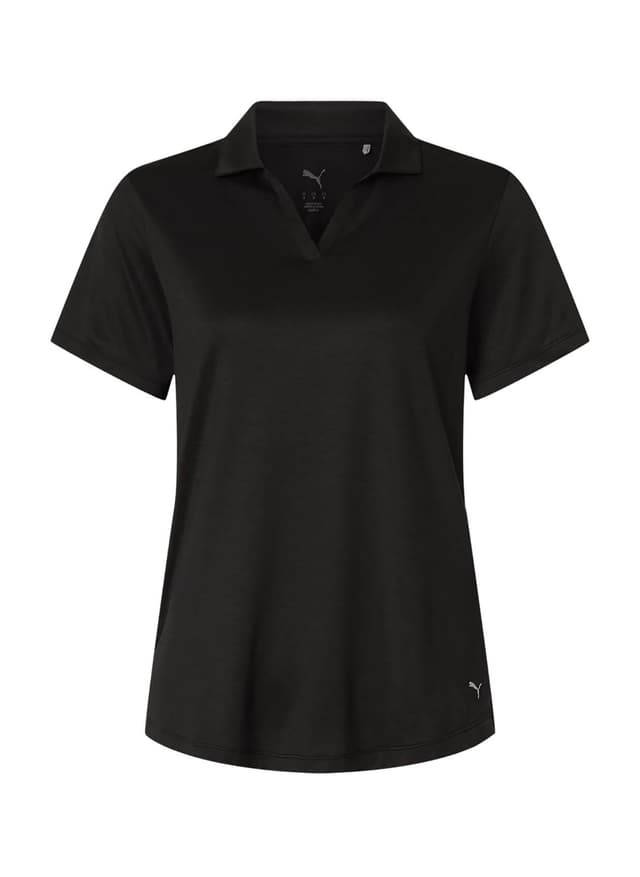 Puma Women's Icon Heather Polo - Black LG