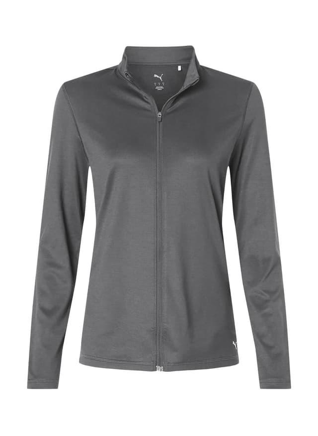 PUMA Women's Icon Full-Zip 2.0 - Dark Grey LG