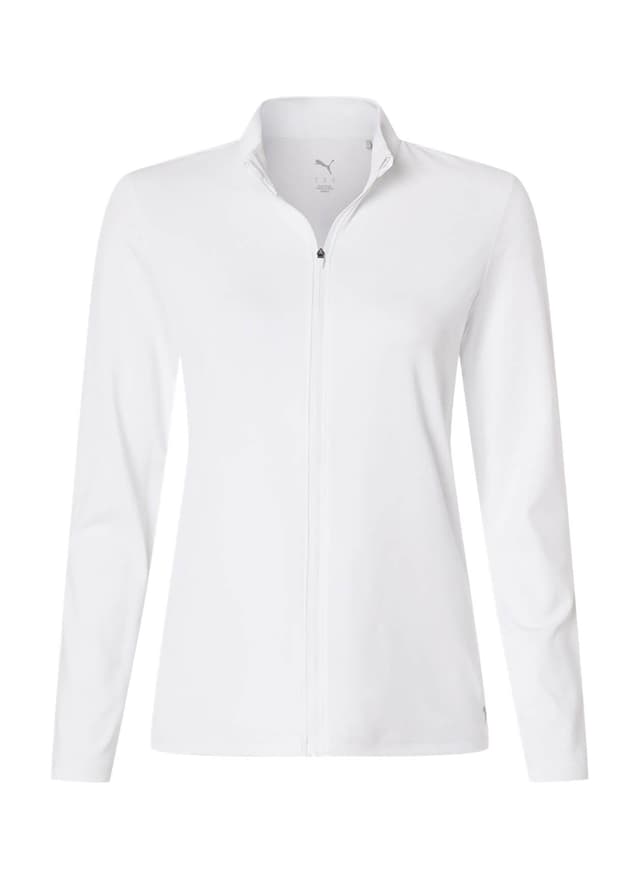 PUMA Women's Icon Full-Zip 2.0 - White LG