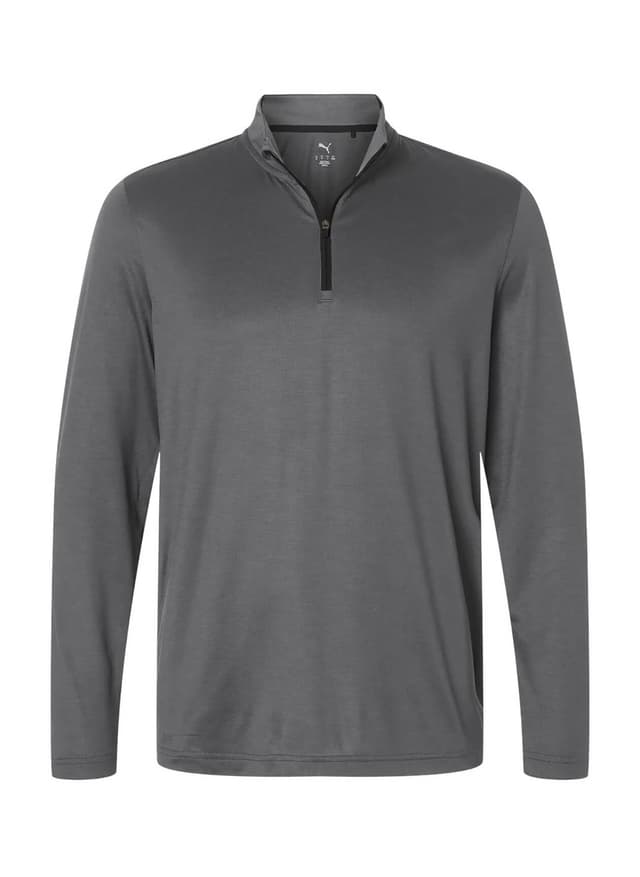 PUMA Men's Icon 2.0 Quarter-Zip - Dark Grey 3XL