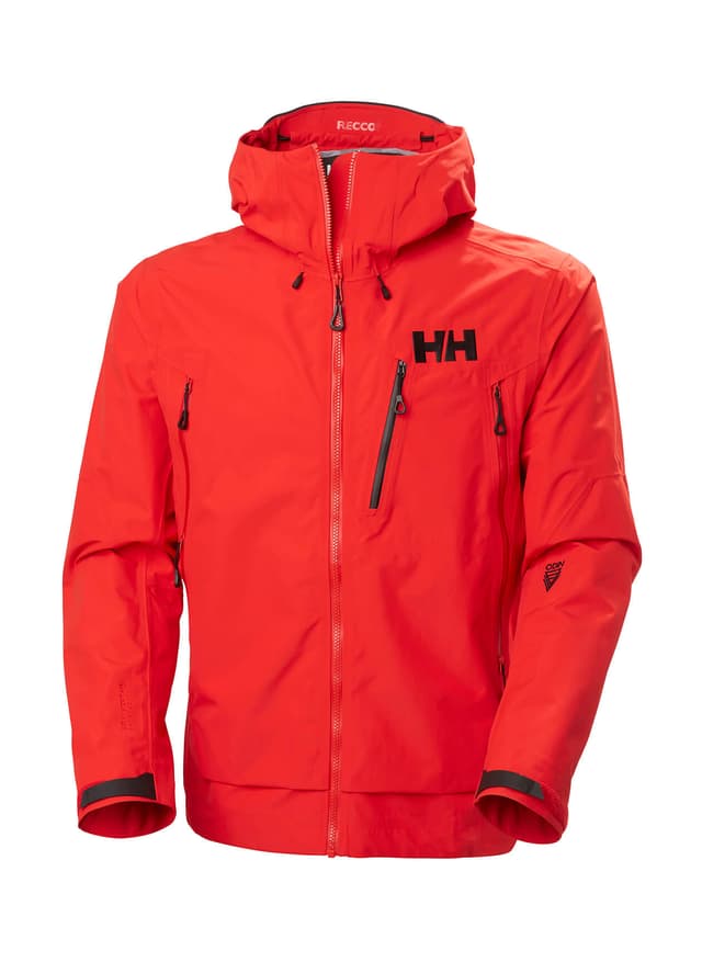 Helly Hansen Men's Odin 9 Worlds 3.0 Shell Jacket - Red LG