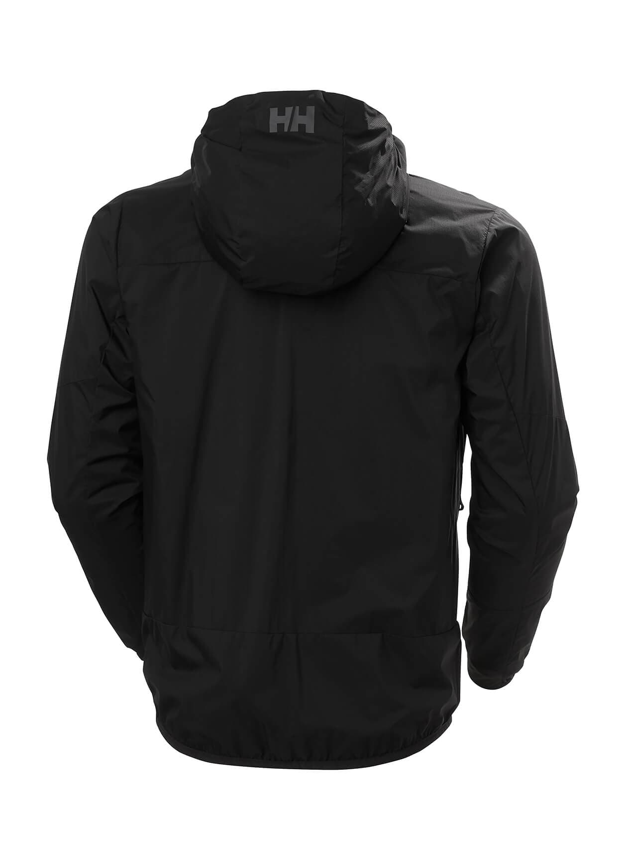 Helly Hansen Men's Odin Backcountry Lightweight Insulator Hooded Jacket - Black LG