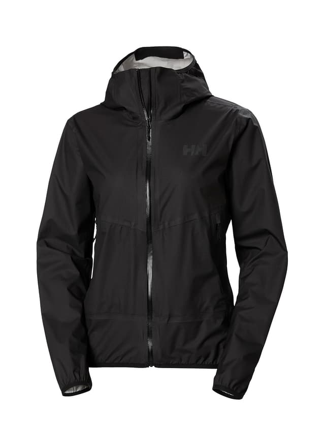 Helly Hansen Women's 2.5l Verglas Fastpack Jacket - Black LG