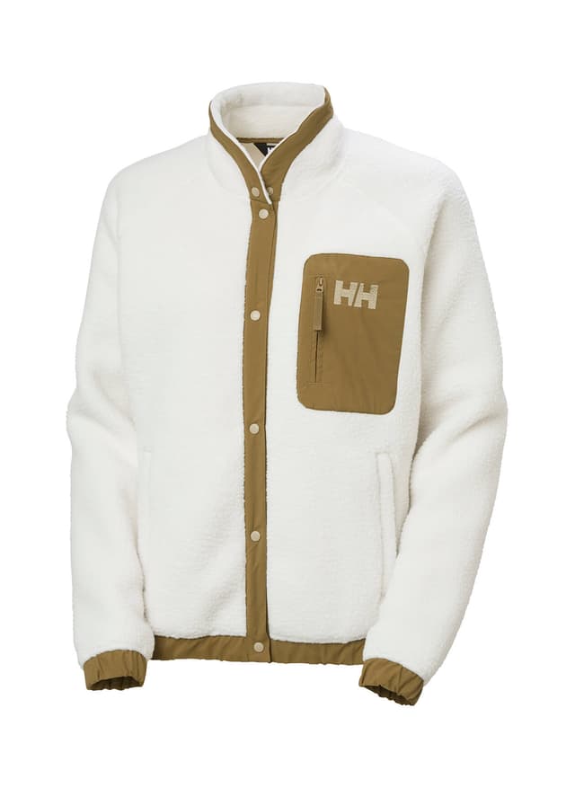 Helly Hansen Women's Imperial Pile Snap Jacket - White LG