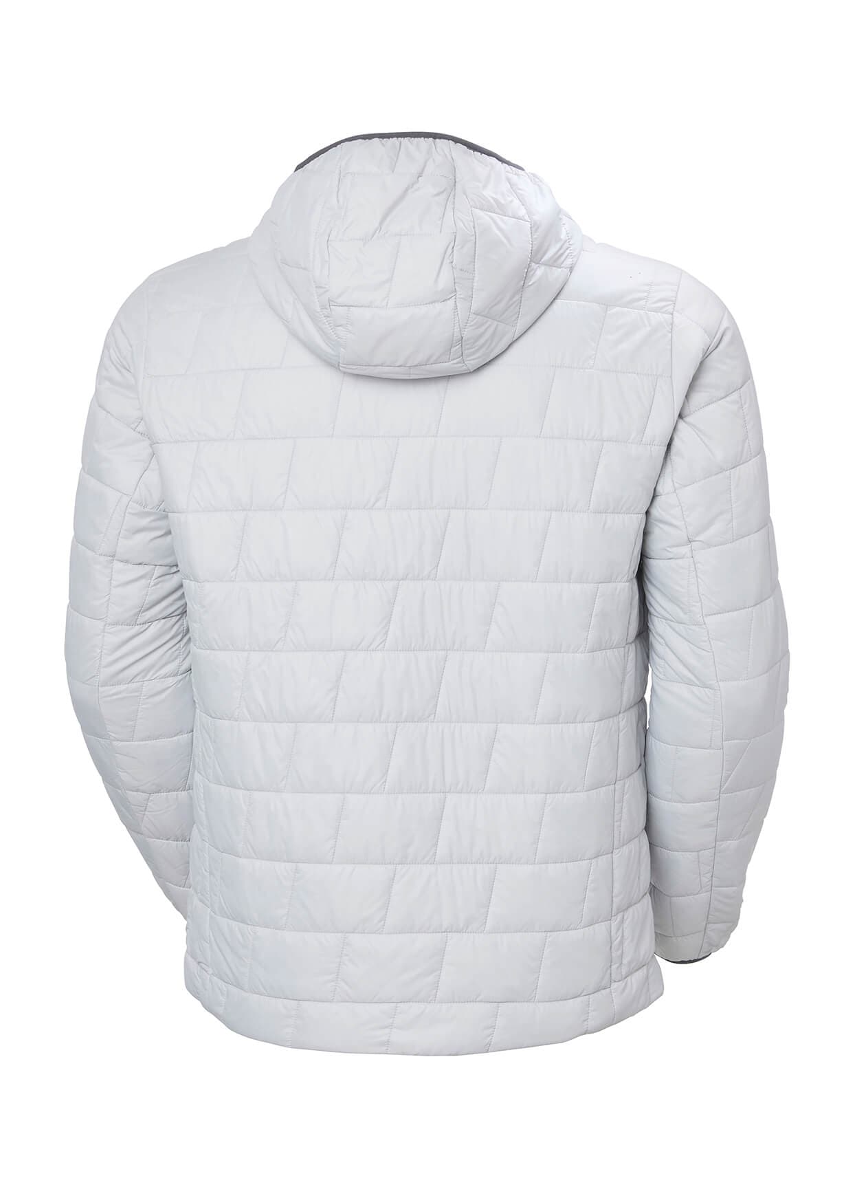 Helly Hansen Men's Lifaloft Hooded Insulator Jacket FA26 - Light Grey LG