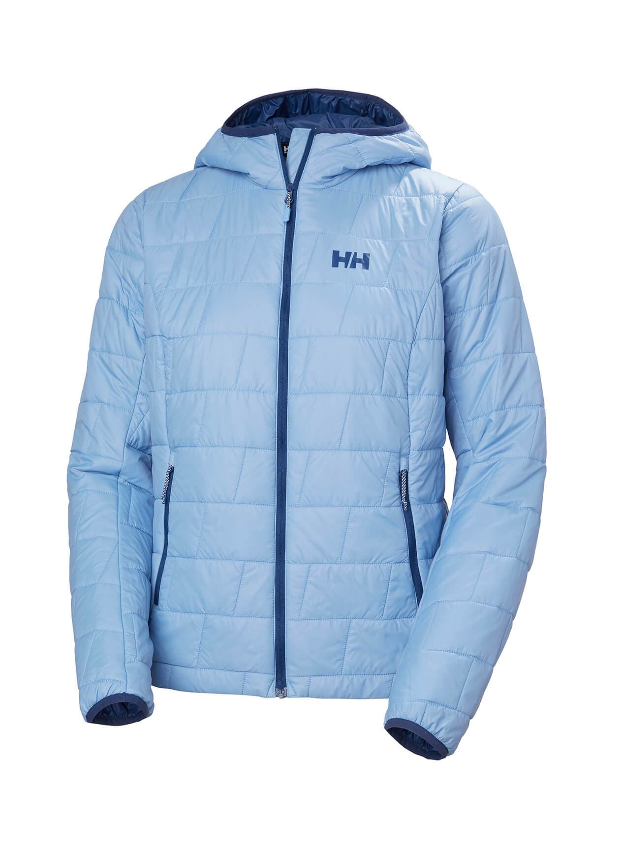 Helly Hansen Women's Lifaloft Hooded Insulator - Cyan LG