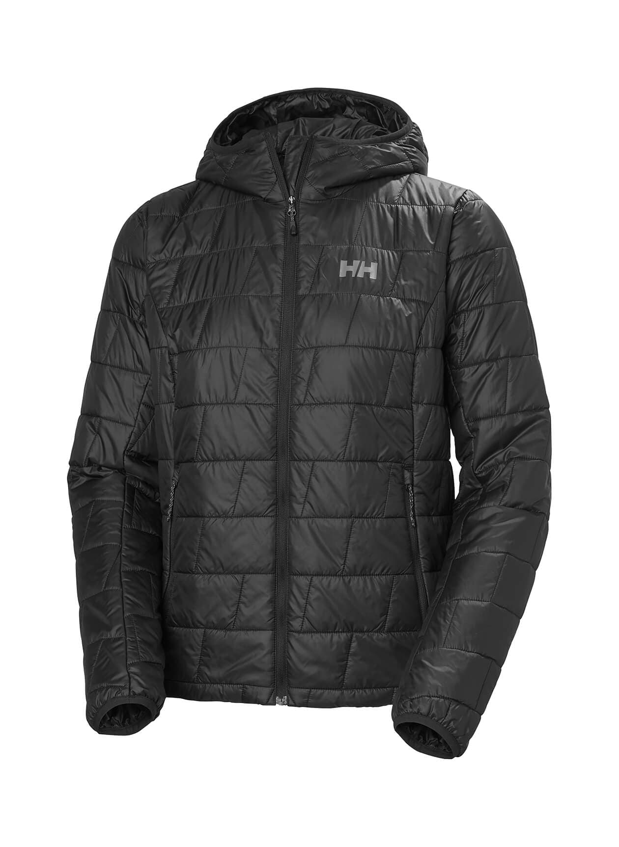 Helly Hansen Women's Lifaloft Hooded Insulator - Black LG