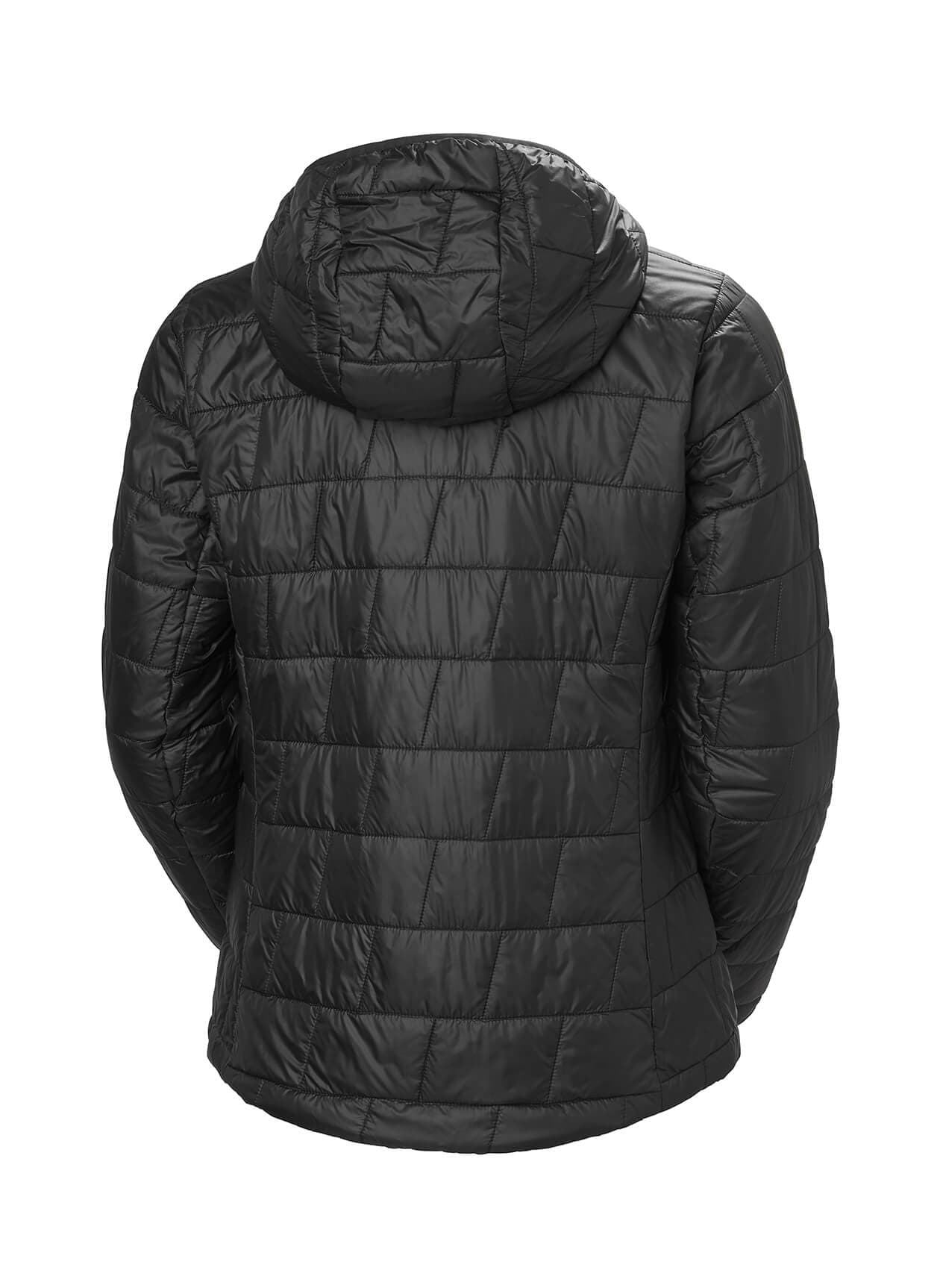 Helly Hansen Women's Lifaloft Hooded Insulator - Black LG