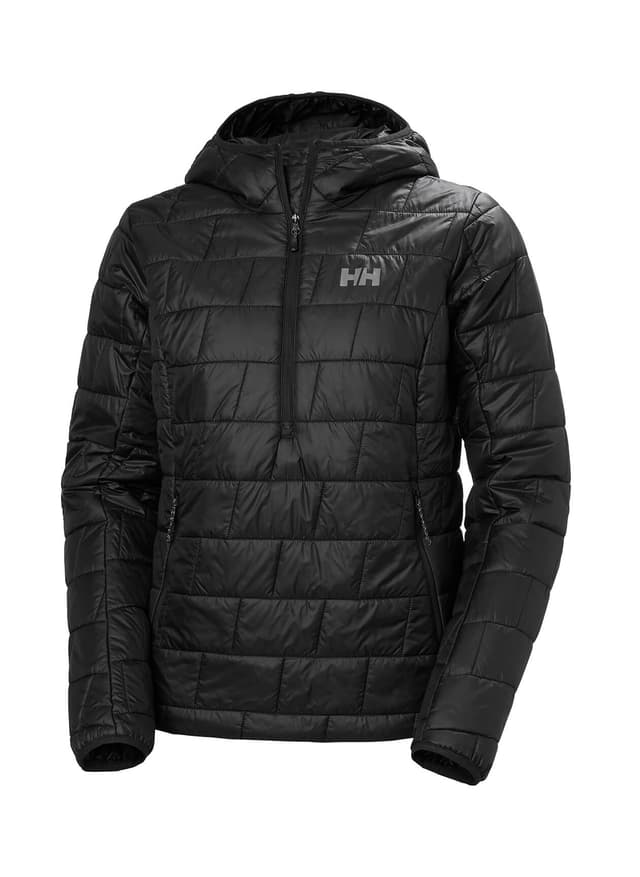 Helly Hansen Women's Lifaloft Pullover Hooded Jacket - Black LG