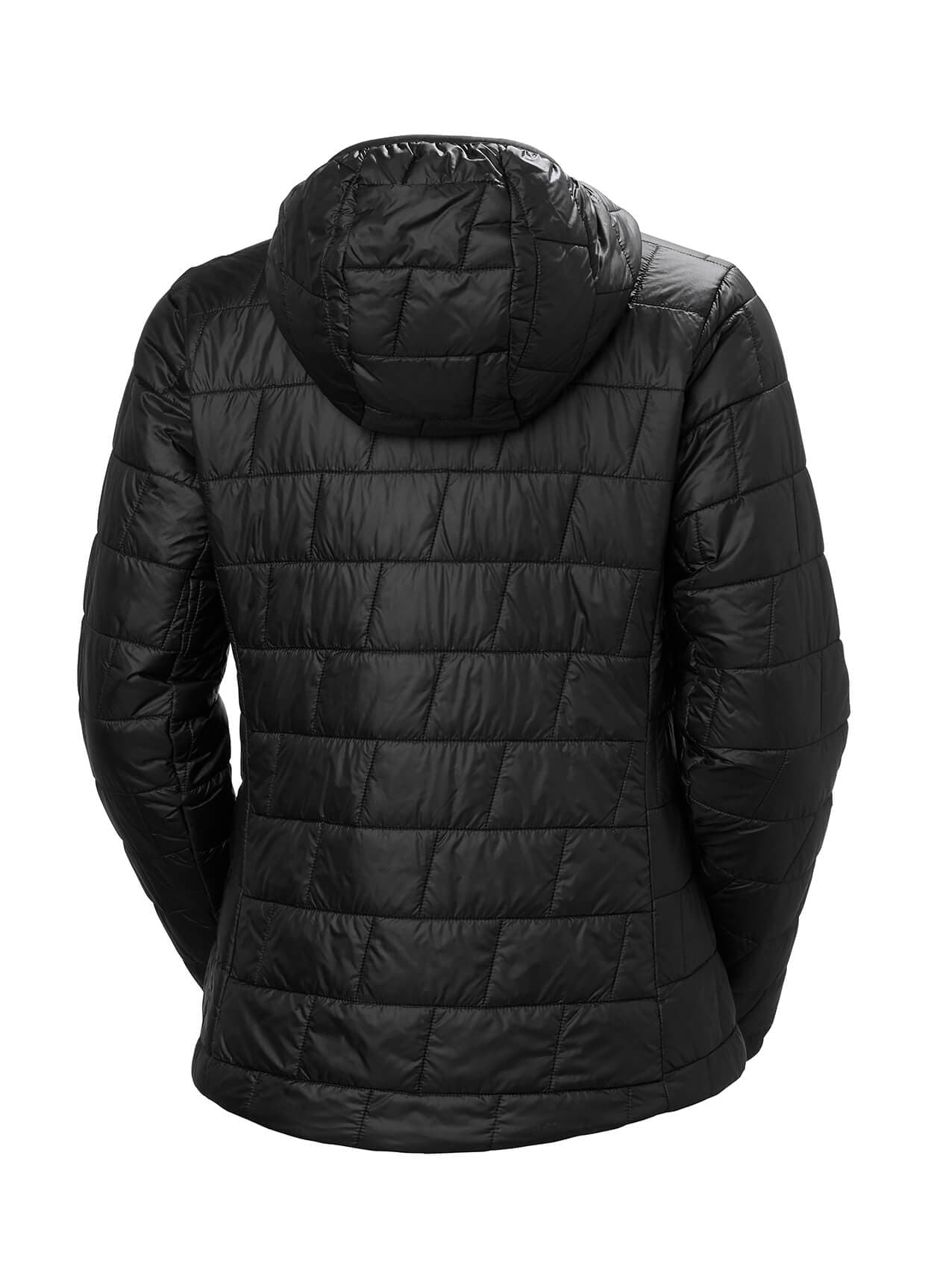 Helly Hansen Women's Lifaloft Pullover Hooded Jacket - Black LG