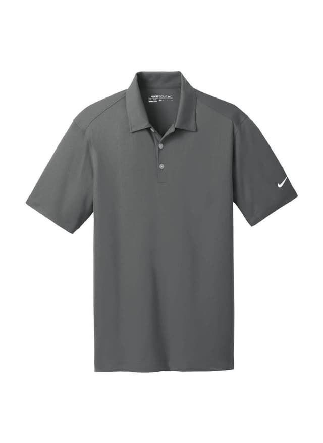 Nike Men's Dri-FIT Vertical Mesh Polo - Dark Grey 3XL