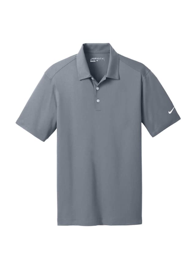 Nike Men's Dri-FIT Vertical Mesh Polo - Light Grey 3XL