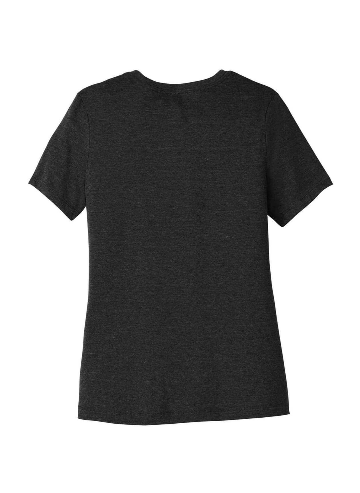 Bella + Canvas Women's Relaxed Heather CVC T-Shirt - Black 3XL