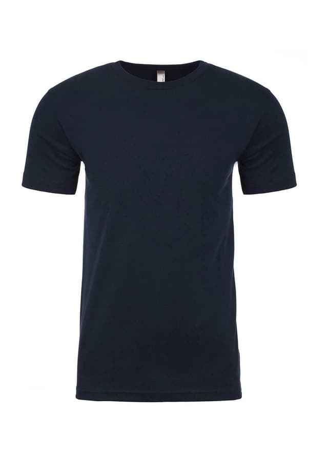 Next Level Men's Sueded Crew T-Shirt - Navy 3XL
