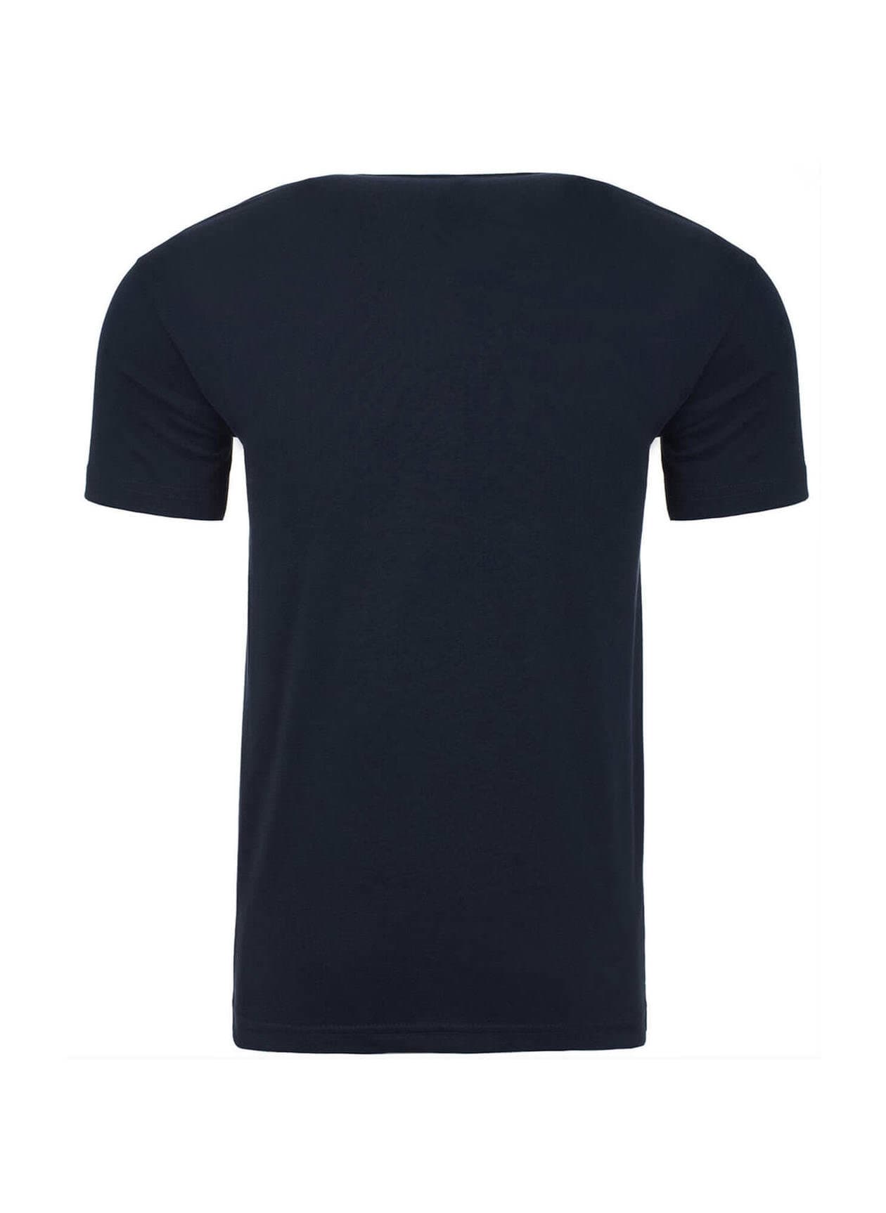 Next Level Men's Sueded Crew T-Shirt - Navy 3XL