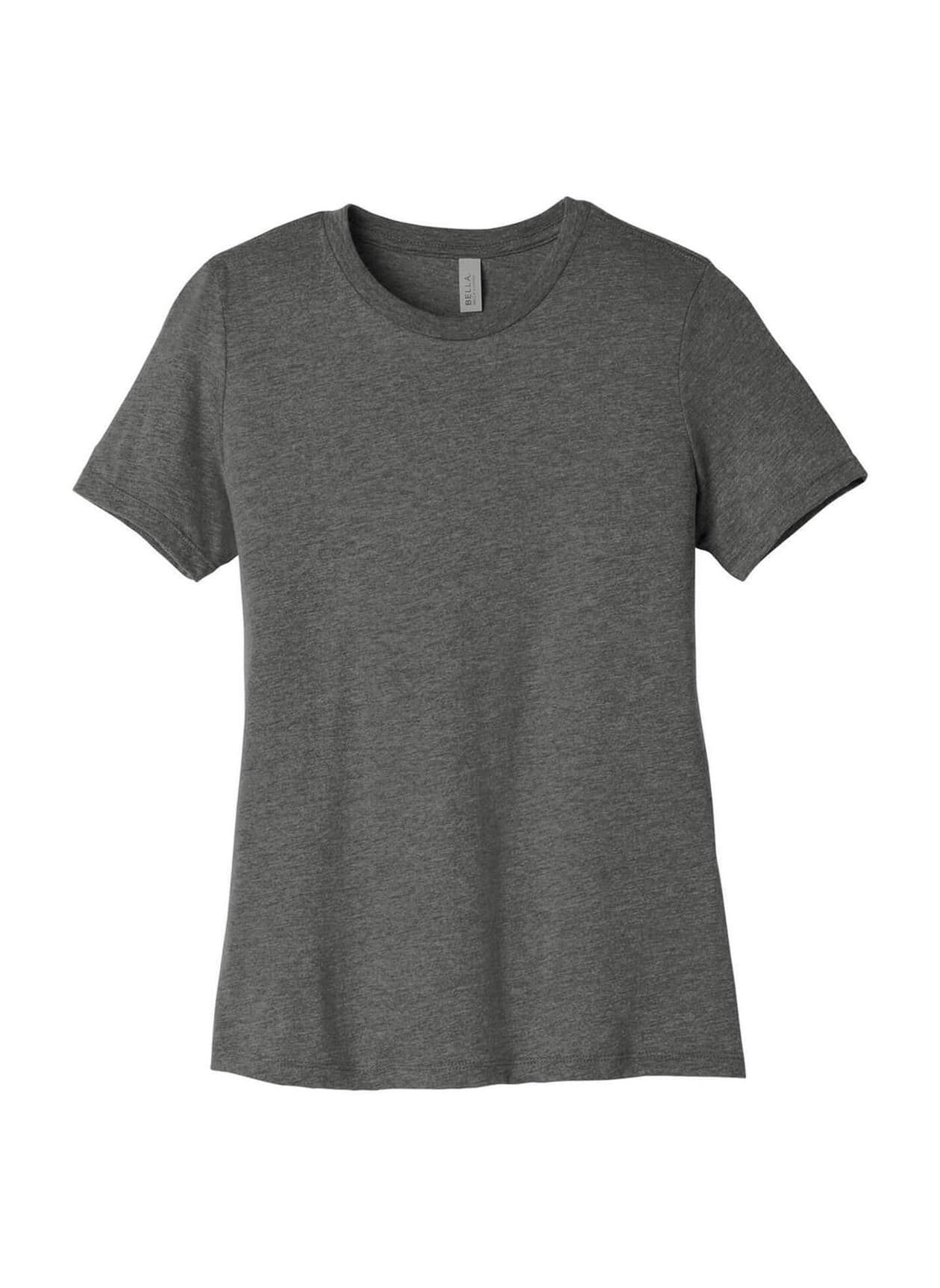 Bella + Canvas Women's Relaxed Triblend T-Shirt - Dark Grey 3XL