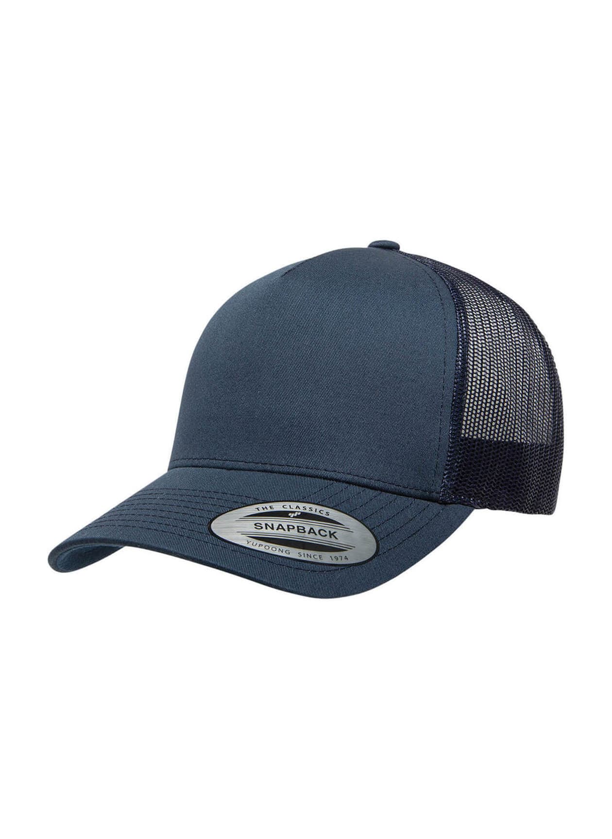 Yupoong 5-Panel Retro Trucker Hat - Navy MISC