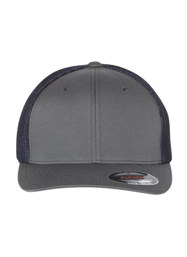 Flexfit 6-Panel Trucker Hat - Navy,Dark Grey MISC