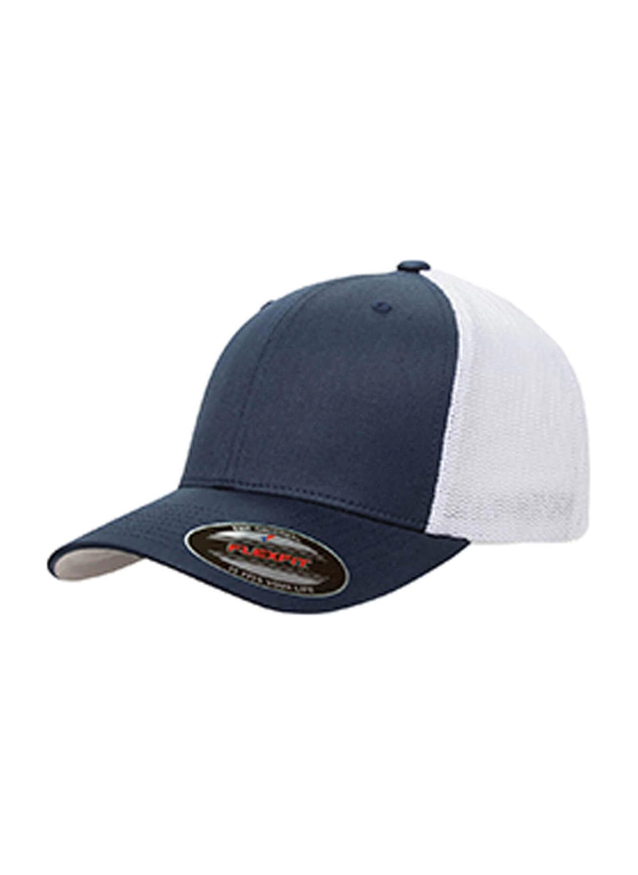 Flexfit 6-Panel Trucker Hat - Navy / White (NVW) MISC