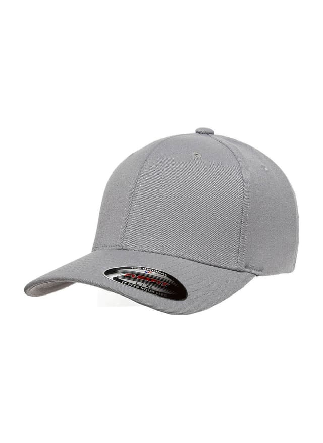 Flexfit Pro-Formance Trim Poly Hat - Light Grey LG/XL