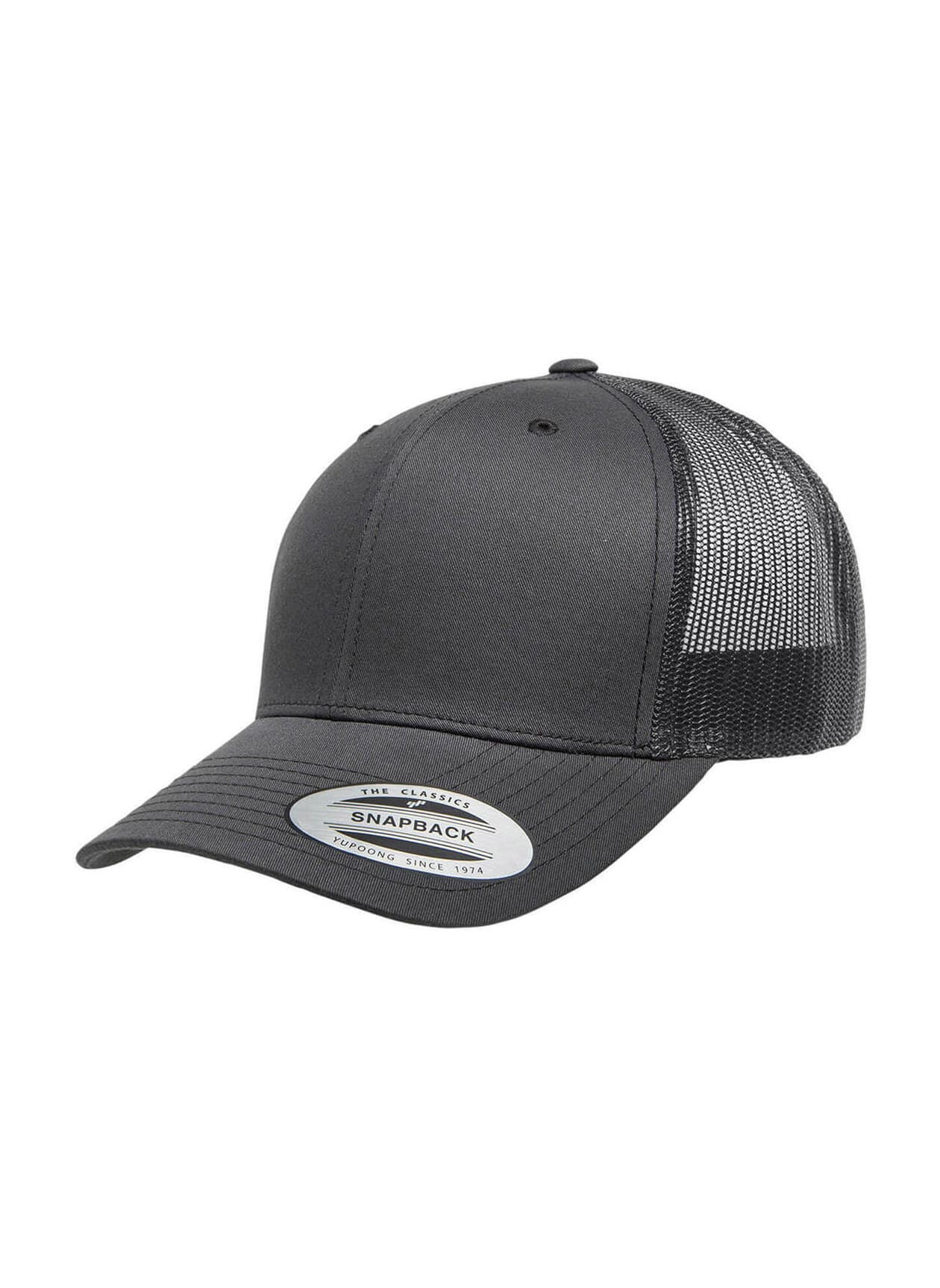 Yupoong Retro Trucker Hat - Charcoal (CHR) MISC