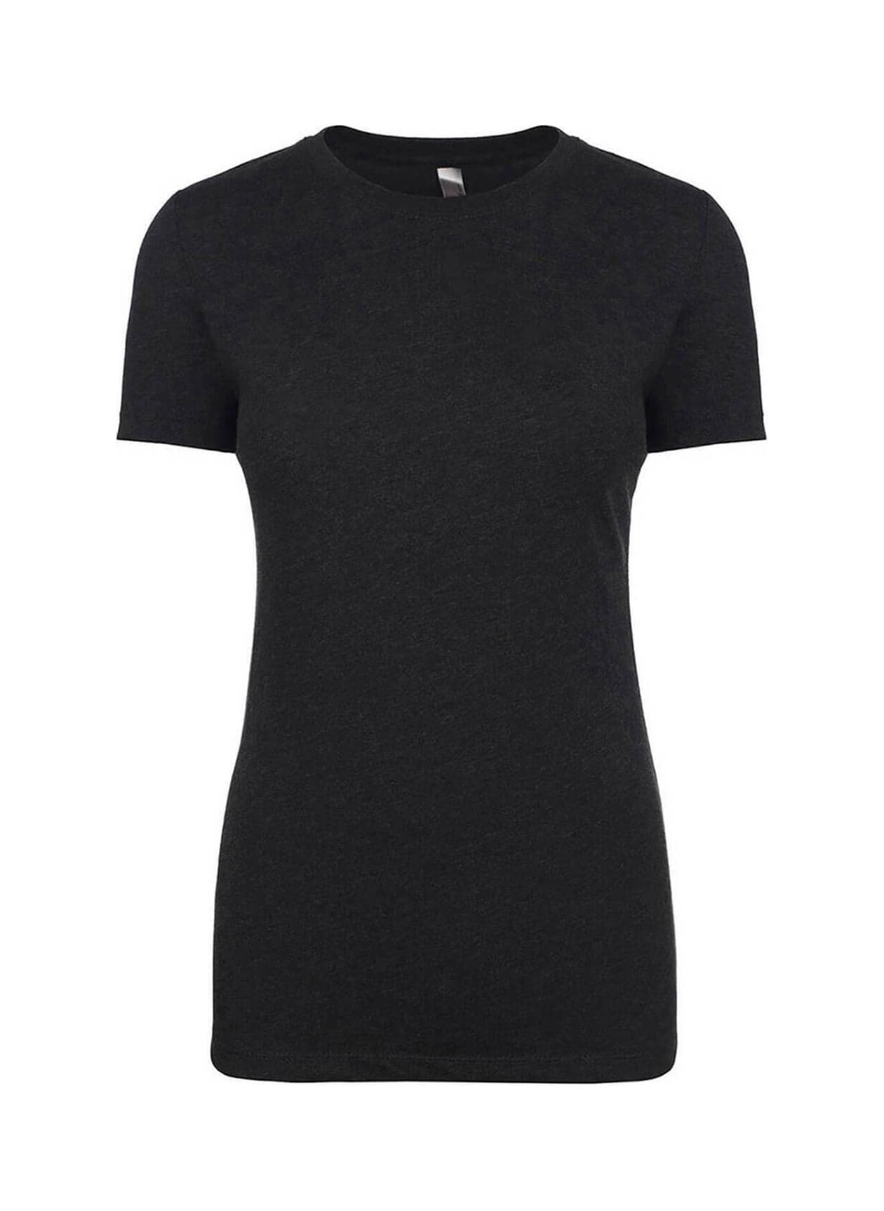 Next Level Women's Triblend Crew T-Shirt - Black LG