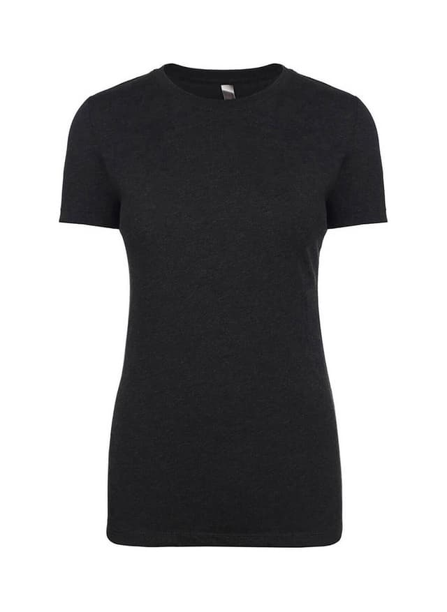 Next Level Women's Triblend Crew T-Shirt - Black LG