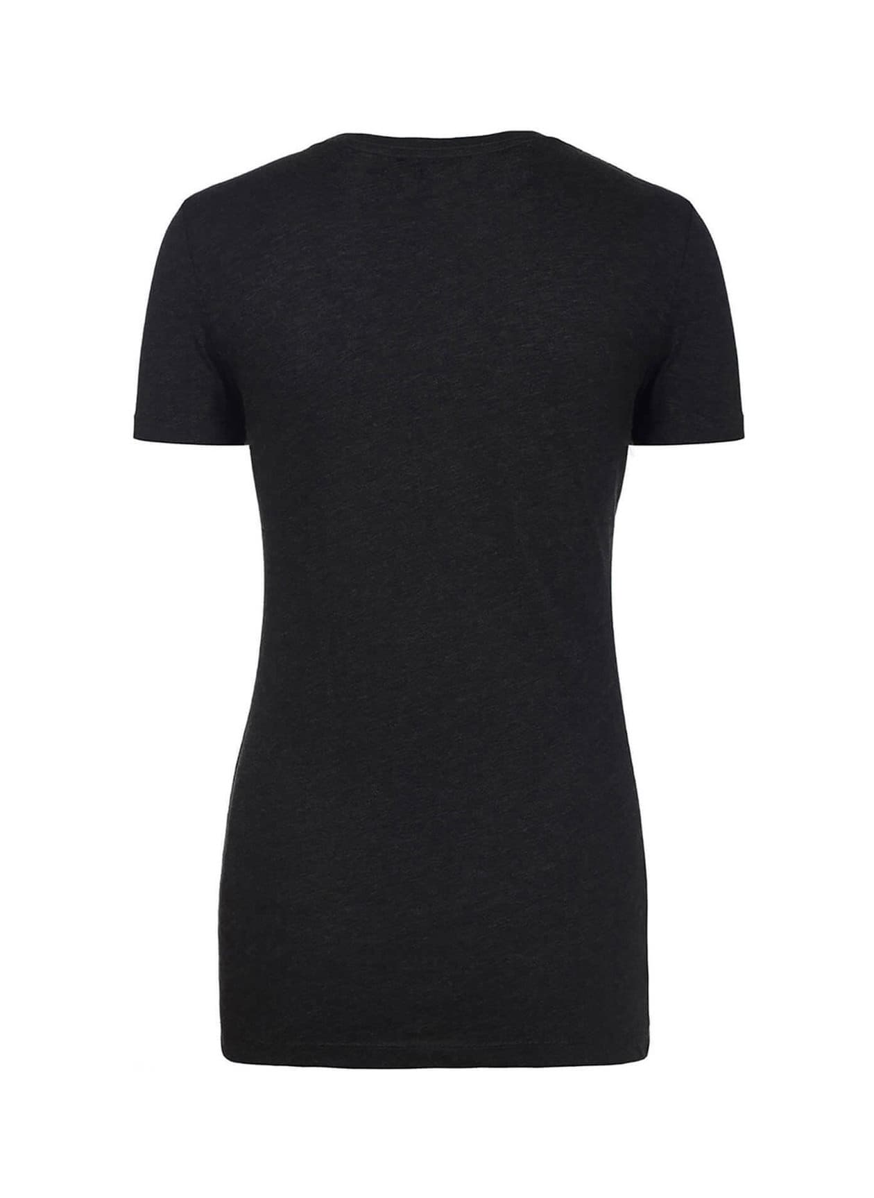 Next Level Women's Triblend Crew T-Shirt - Black LG