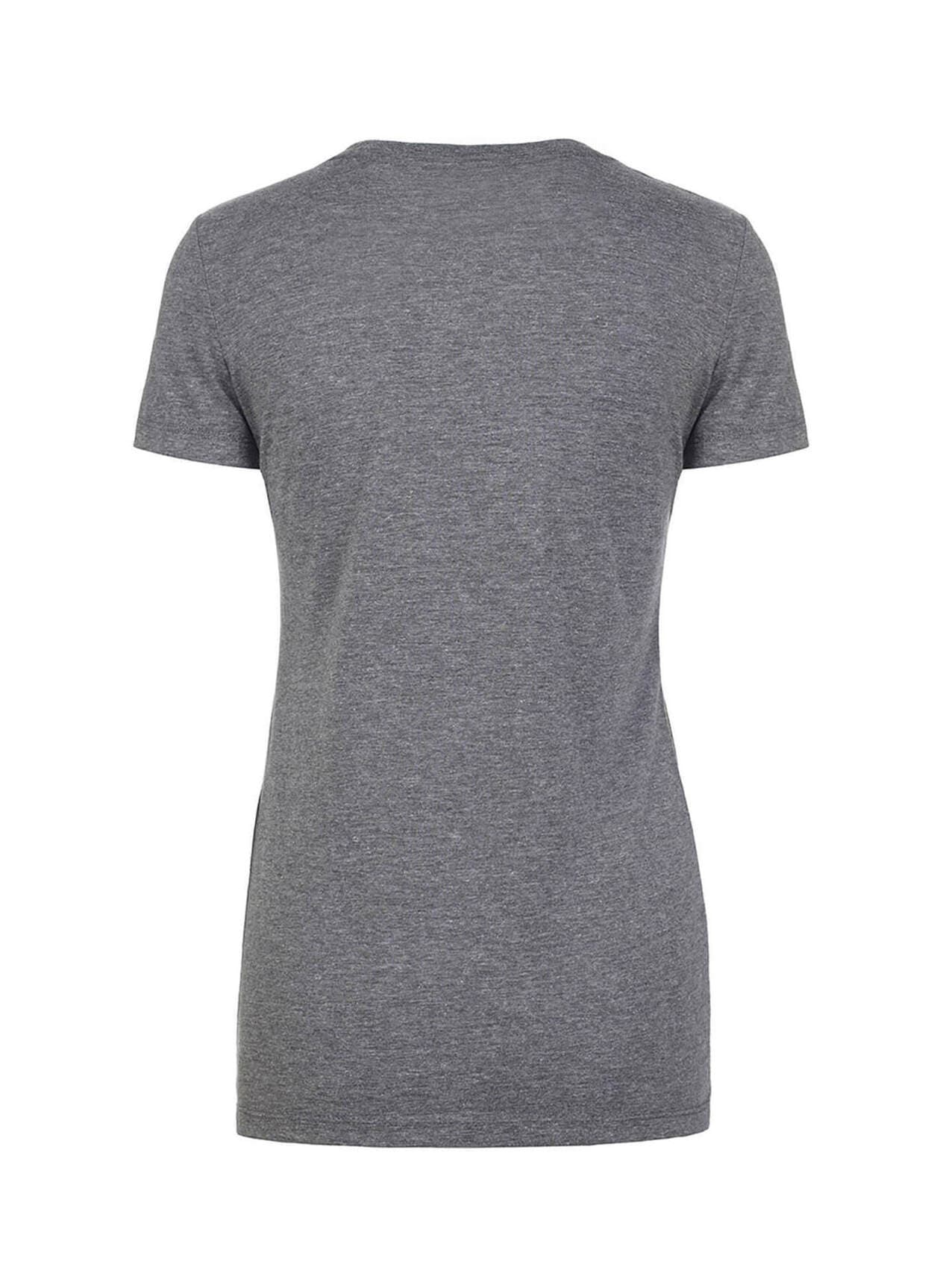 Next Level Women's Triblend Crew T-Shirt - Dark Grey LG