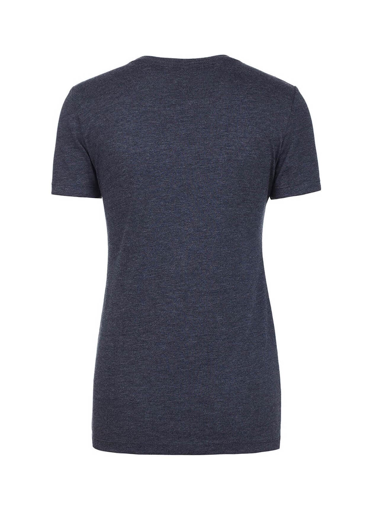 Next Level Women's Triblend Crew T-Shirt - Navy LG