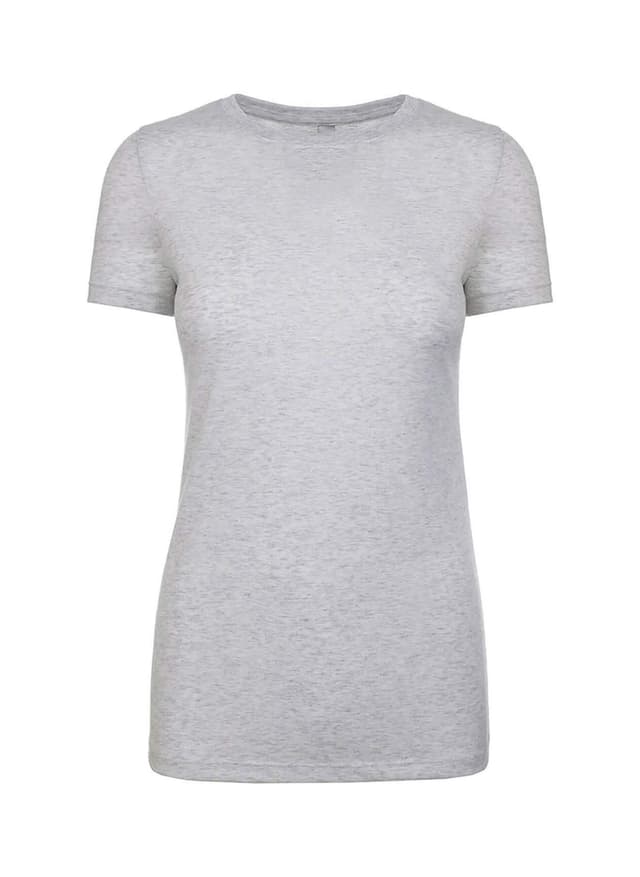 Next Level Women's Triblend Crew T-Shirt - White LG