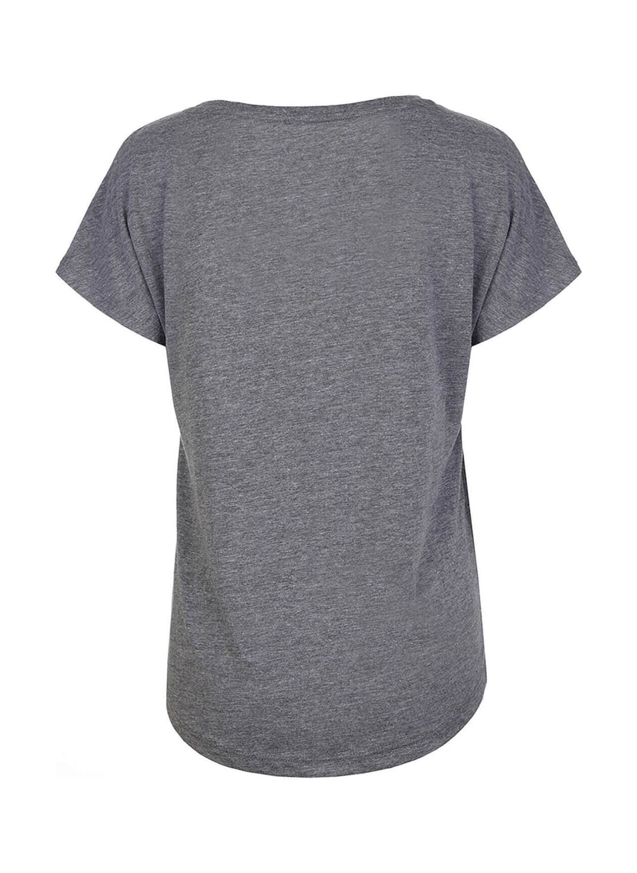 Next Level Women's Triblend Dolman T-Shirt - Dark Grey 3XL