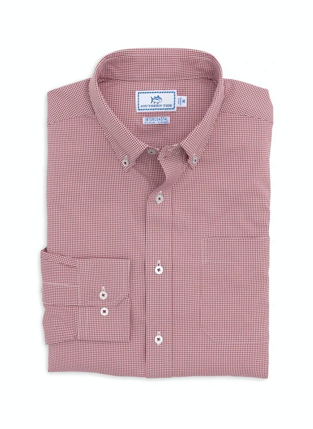 Southern Tide Men's Gameday Gingham Sport Shirt