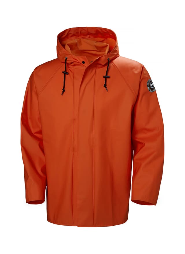 Helly Hansen Men's Abbotsford Waterproof Jacket - Orange (290) LG