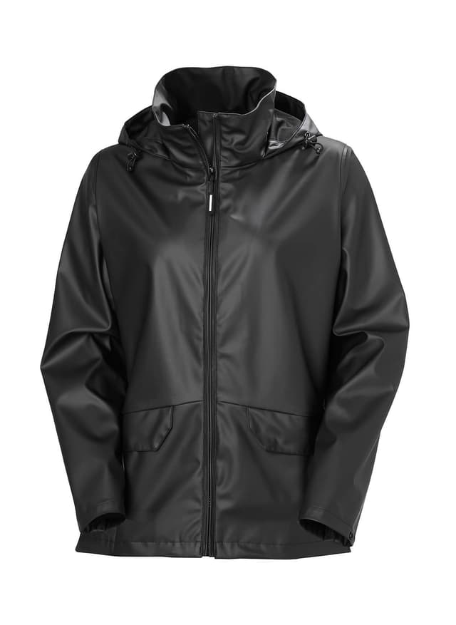 Helly Hansen Women's Voss Rain Jacket - Black 3XL