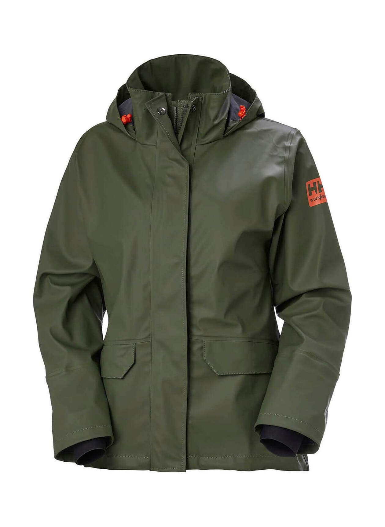 Helly Hansen Women's Gale Waterproof Rain Jacket - Green LG