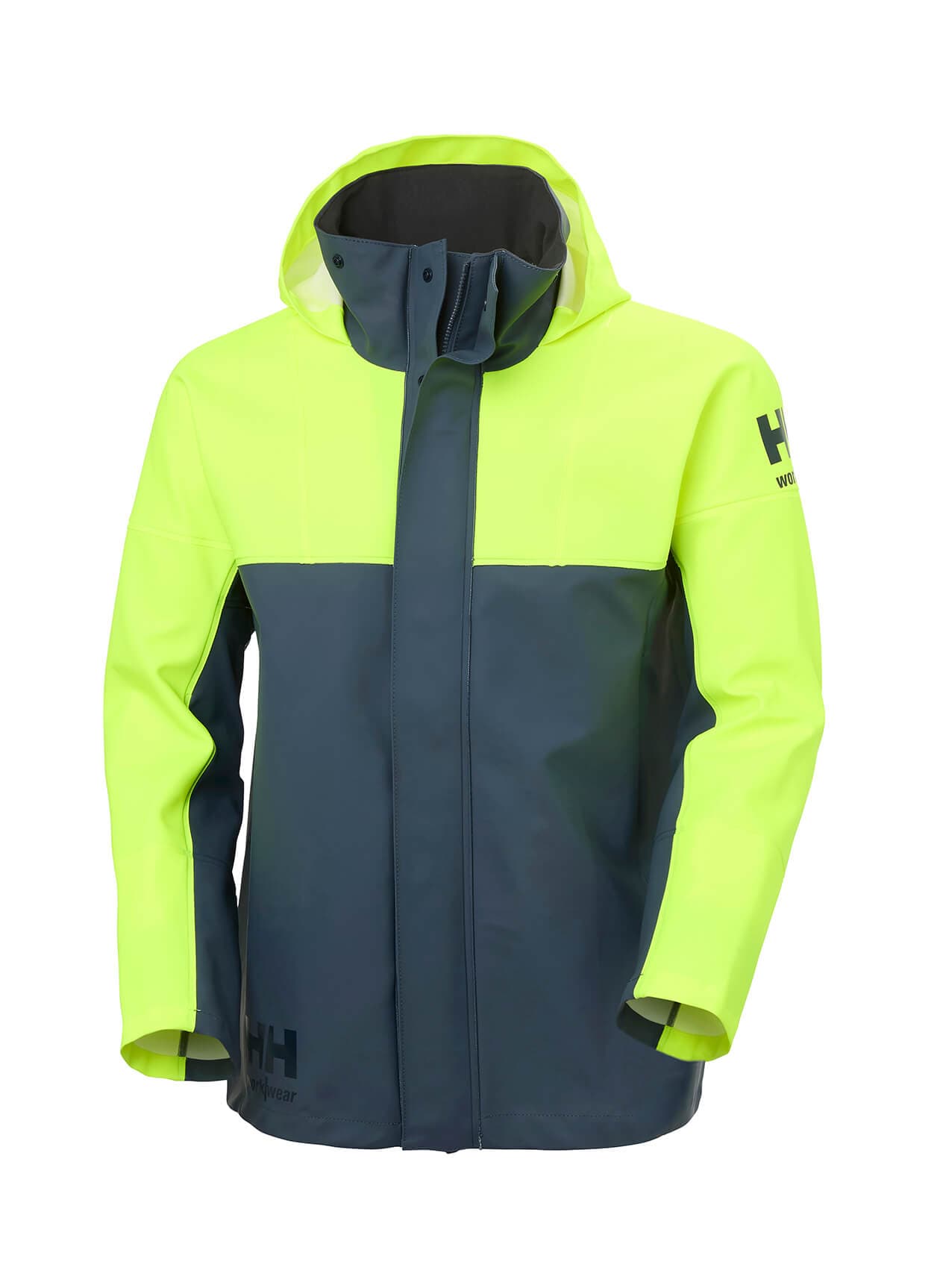 Helly Hansen Men's Njord Rain Jacket - Yellow 3XL