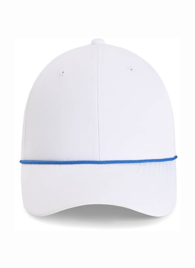 Imperial The Wingman 6-Panel Performance Rope Hat - White / Royal Rope MISC