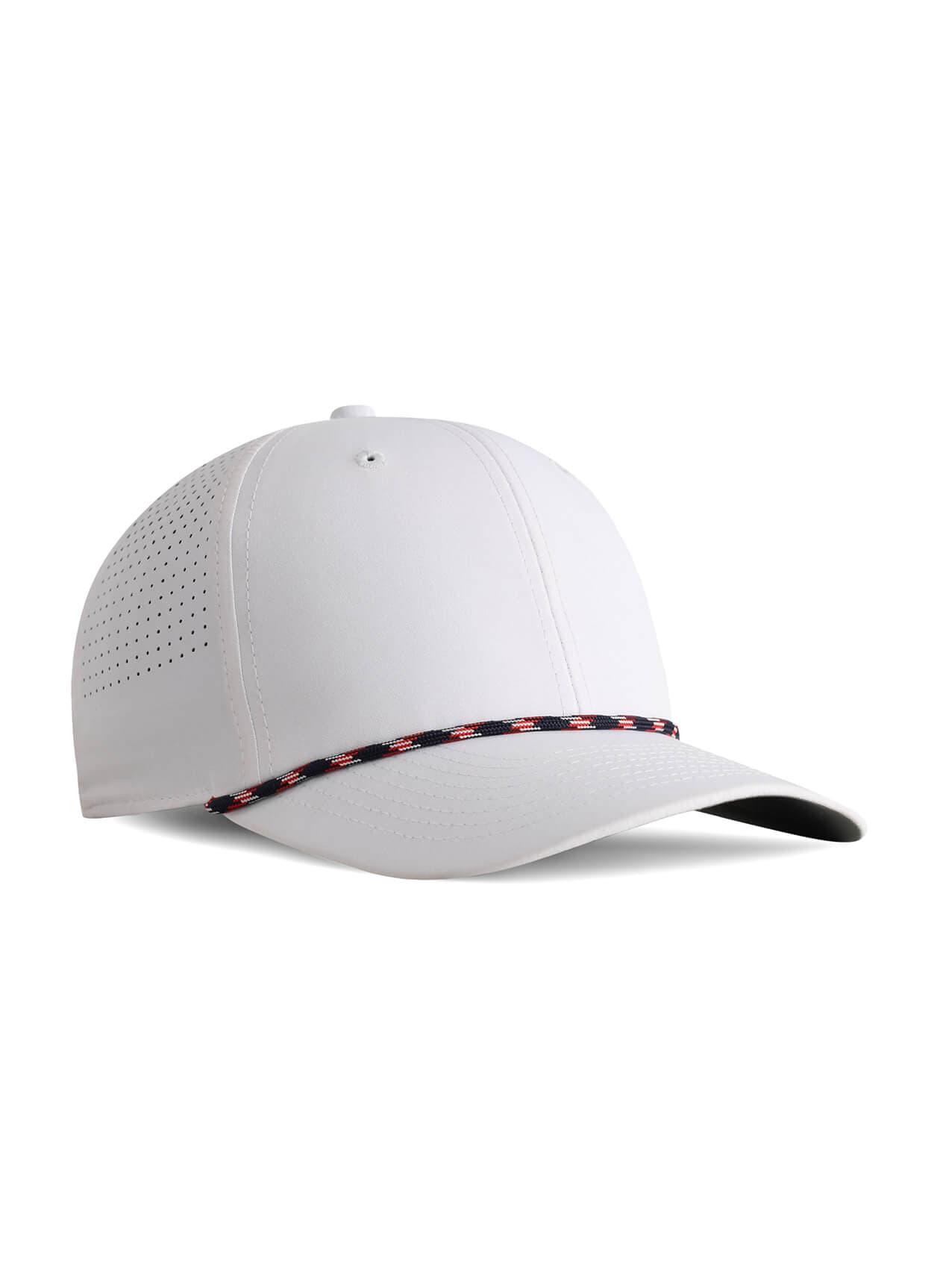 Imperial The Wingman Performance Hat - White / Navy-Red-White MISC
